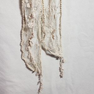 Anthropologie lace scarf